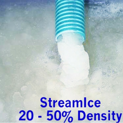 vloeistof ijs of streamice
